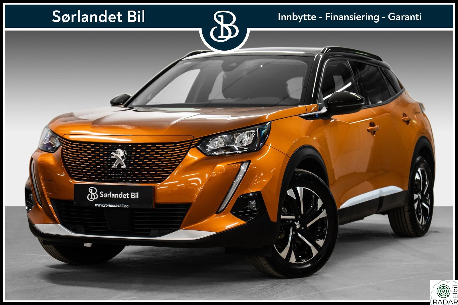 PEUGEOT 2008 136HK ALLURE / 341km(WLTP) ACC / KAMERA / NY SERVICE!
