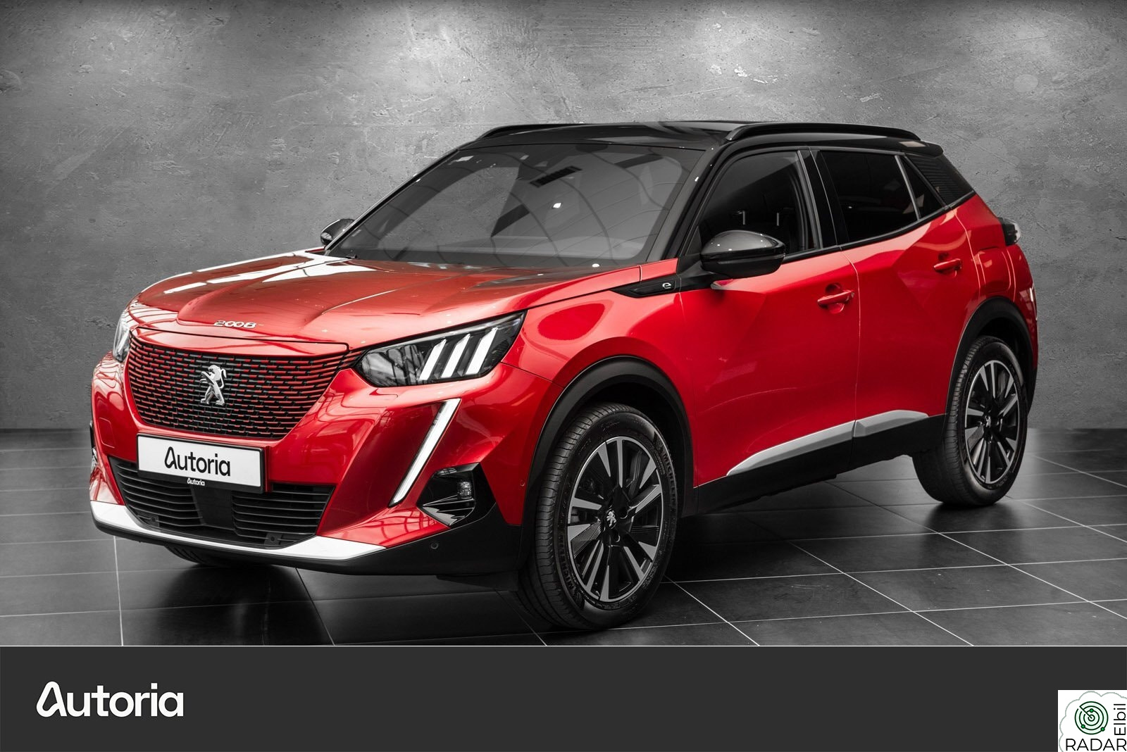 PEUGEOT 2008 GT Pack 136hk. ACC/Ryggekam/Navi/LED.