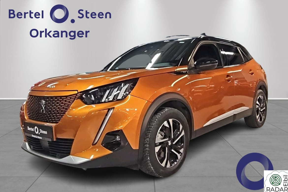 PEUGEOT 2008 GT 136HK, Adaptiv Cruise, Navi, Ryggekamera
