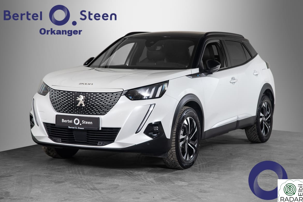 PEUGEOT 2008 GT 136HK, LAV KM, Adaptiv Cruise, Navi, Ryggekamera