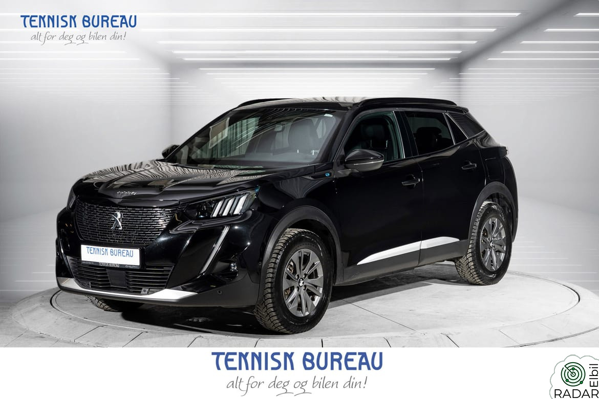 PEUGEOT 2008 136HK GT Skinn, Navi, ACC, 180°, Rekkevidde 320km WLTP