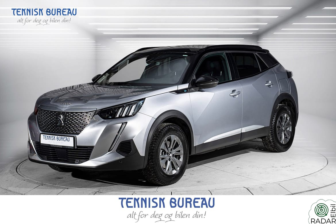 PEUGEOT 2008 136 HK GT Navi, ACC, 180°, LED, Rekkevidde 340km WLTP