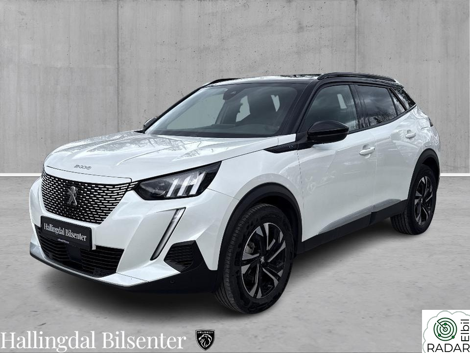 PEUGEOT 2008 GT 136hk e2008 GT  Hvit Nacré  Delskinn
