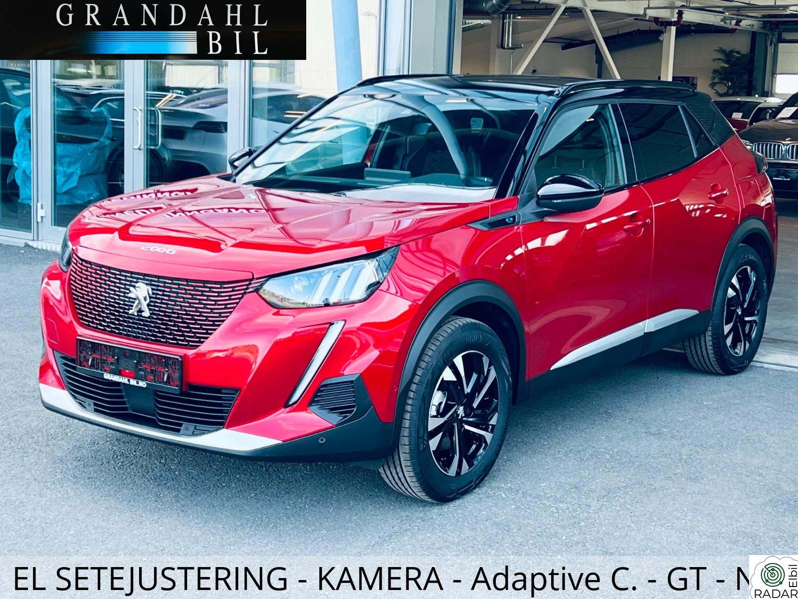 PEUGEOT 2008 E - GT - ELEKTRISK SETE R kamera - Navi-Norsk