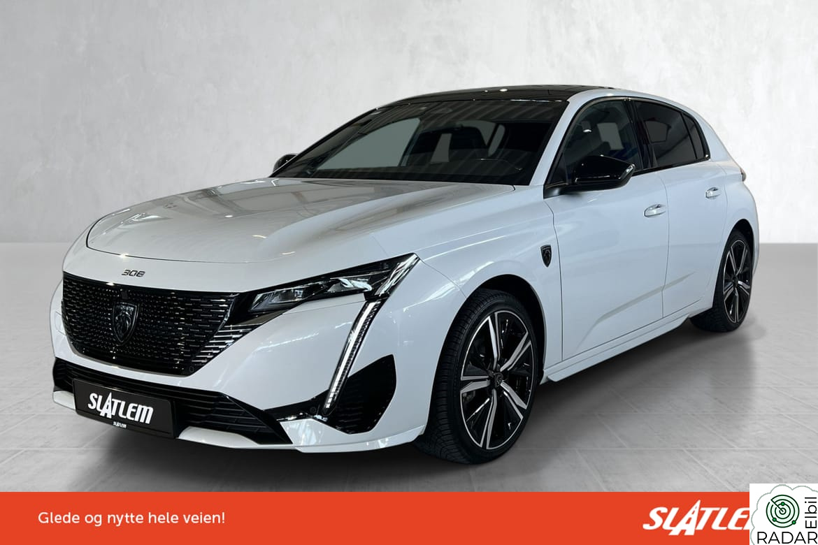 PEUGEOT 308 GT/SOLTAK/AGR/MATRIX LED/11kW/MASSASJE/ACC/18" HJUL