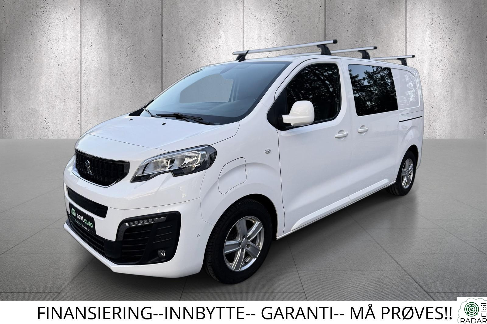 PEUGEOT EXPERT 75KWH/ L2 / MESTER/ 1 EIER / R. KAMERA/ NY EU til 2028