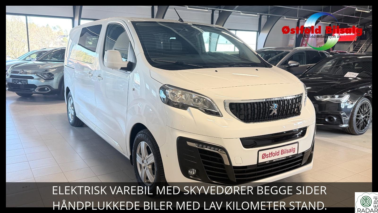 PEUGEOT EXPERT L2 315 WLTP R.KAMERA CRUISE 2XSKYVEDØR KROK BLIS DAB