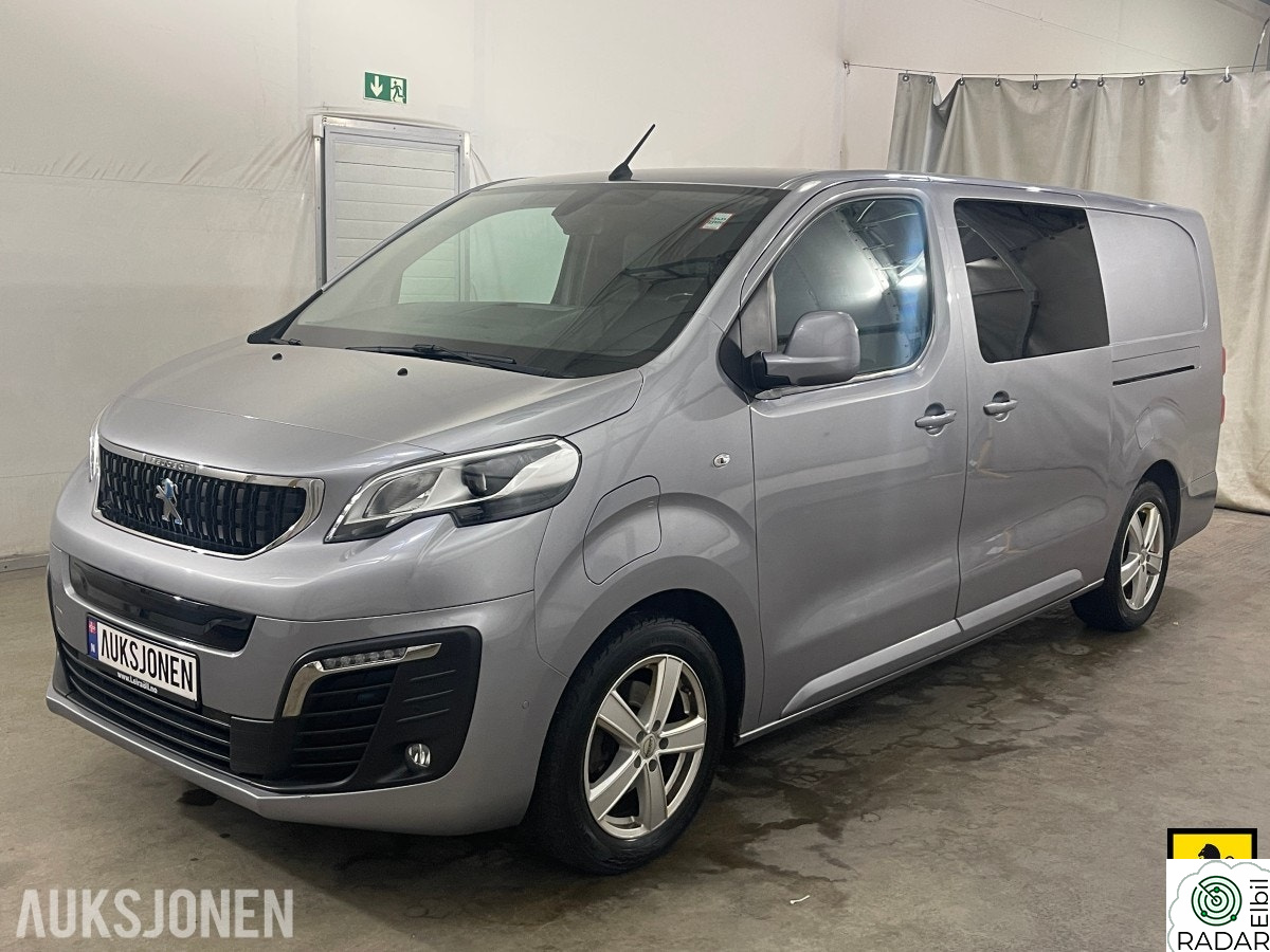 PEUGEOT EXPERT 75kWh 136hk L3 AUT HENGERFESTE KAMERA NAVI CRUISE SKYVE