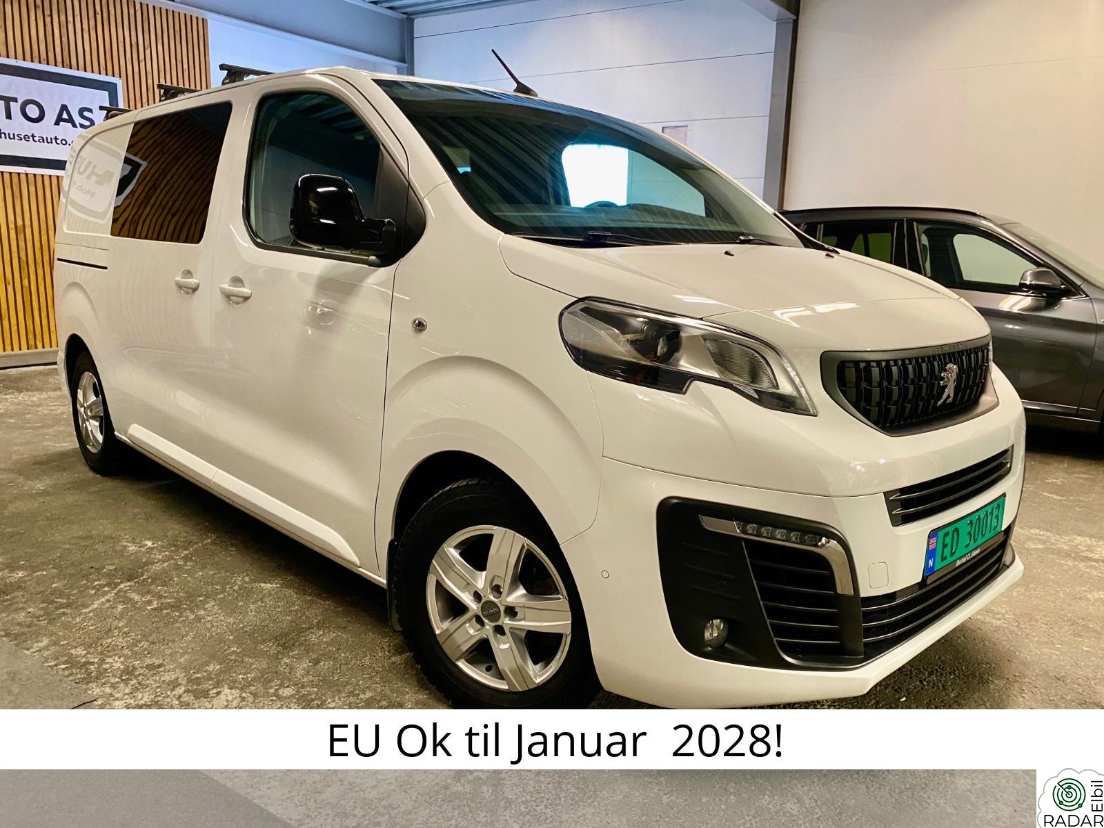 PEUGEOT EXPERT Electric L2 75kWh/Proff Innredning/Kamera/Krok/Takstat.