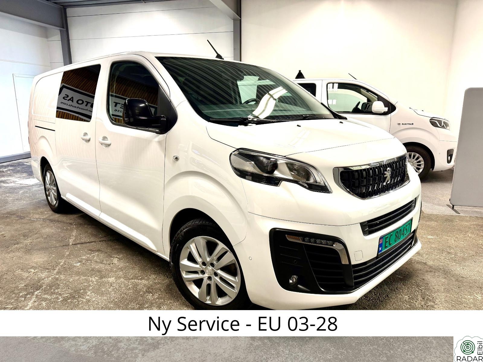 PEUGEOT EXPERT 75 kWh L3 - Ekstra Lang/Krok/Kamera/DAB/Navi/P.varmer