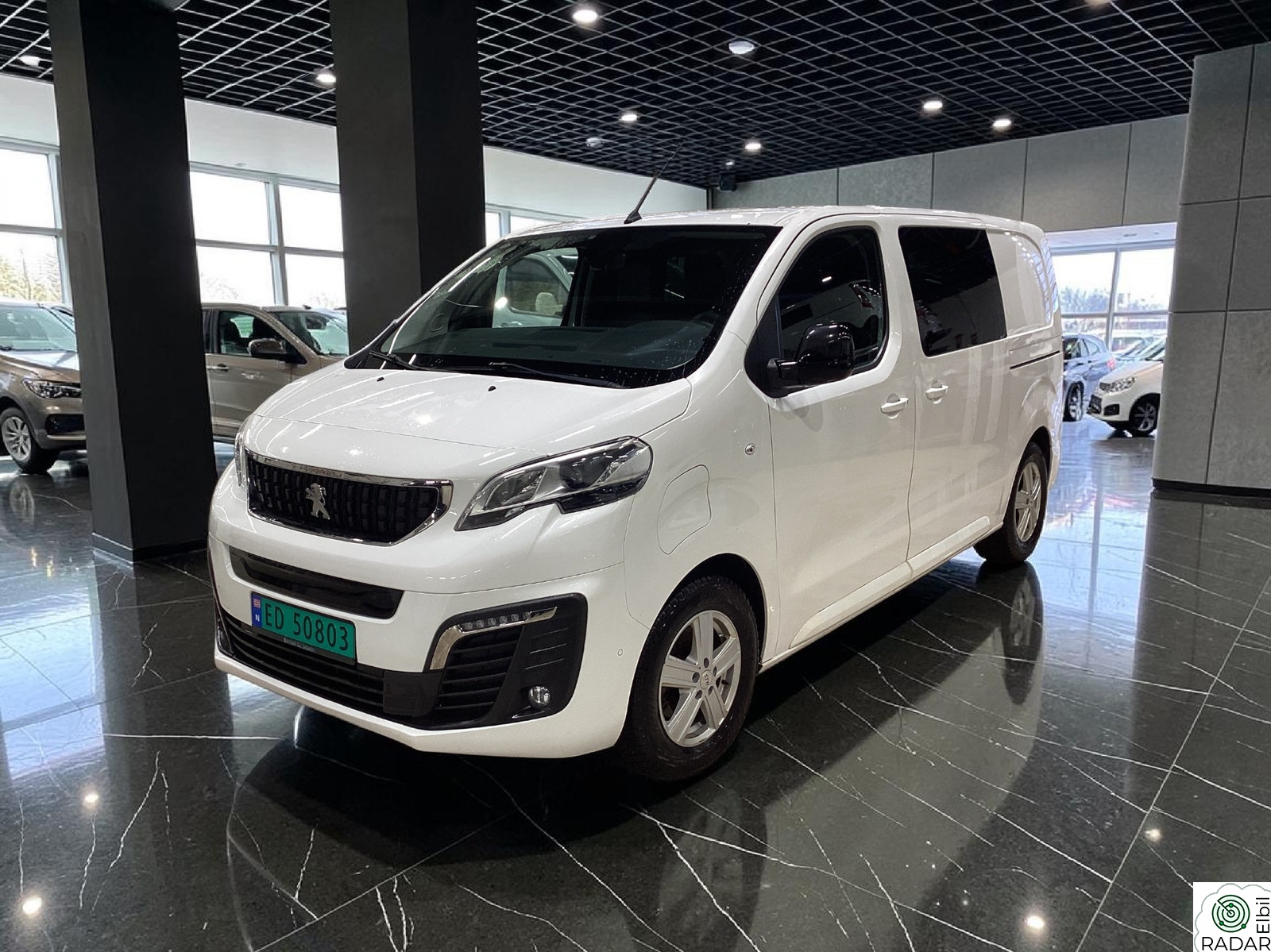 PEUGEOT EXPERT 75KWH Mester Pluss L2+KROK+FORVARMING+NAVI+