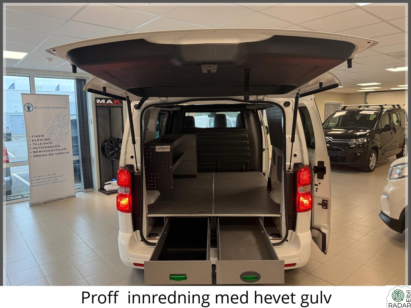 PEUGEOT EXPERT Elektrisk Expert L2/75 kwt/Cruise/RyggeK/App C/H-Feste