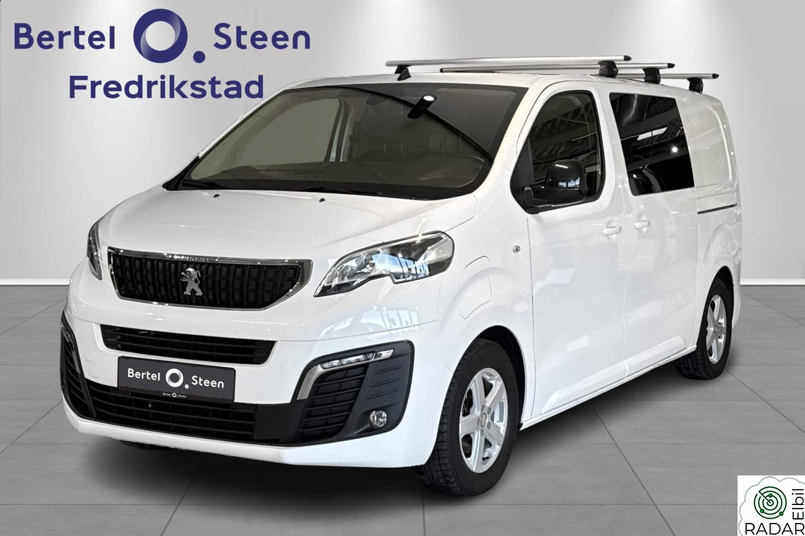 PEUGEOT EXPERT 3-seter, Hengerfeste, 2 skyvedører, Innredning varerom