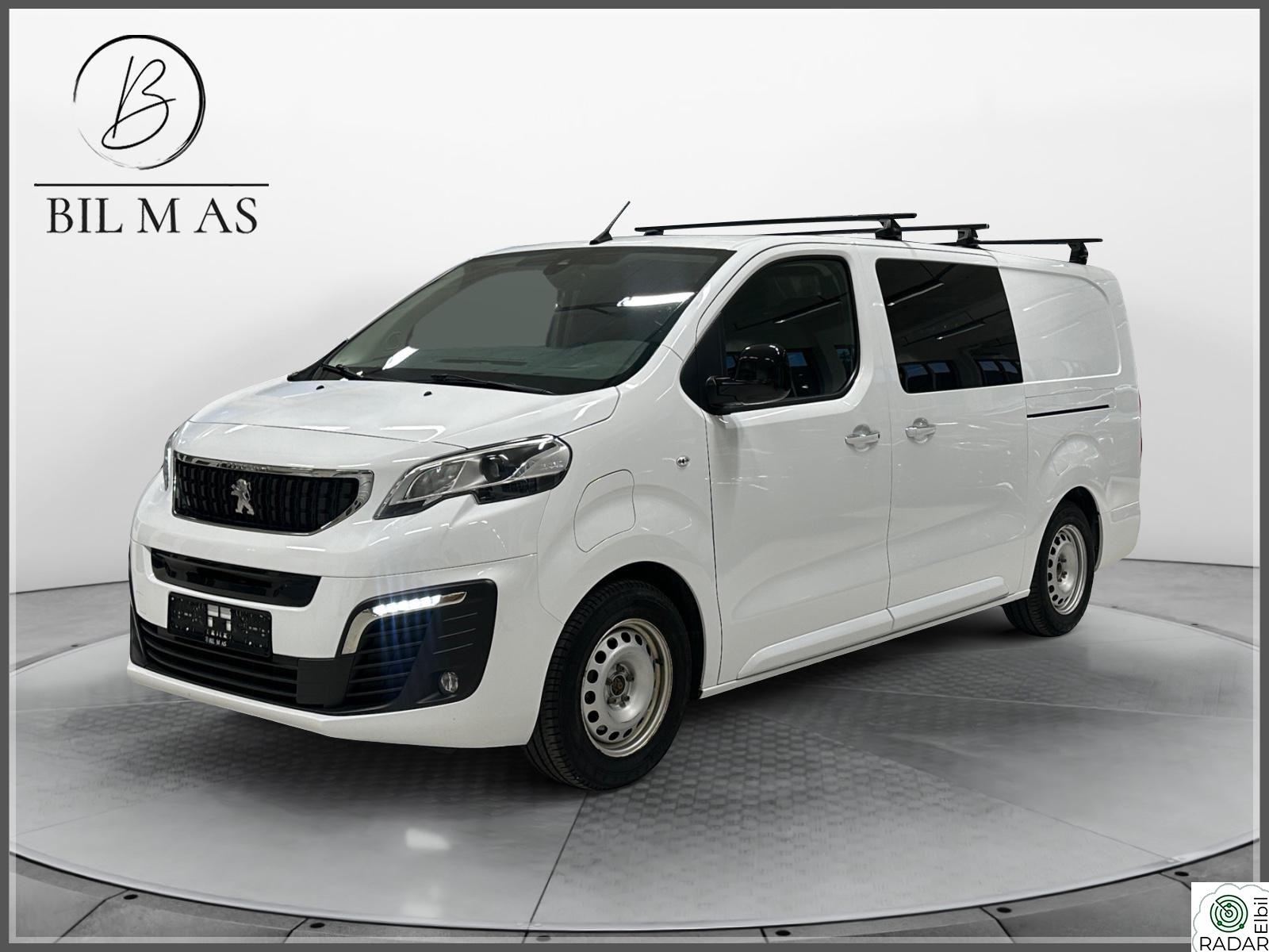 PEUGEOT Expert L3 Lang 75kWh H.Feste Ryggekamera Innredning Garanti
