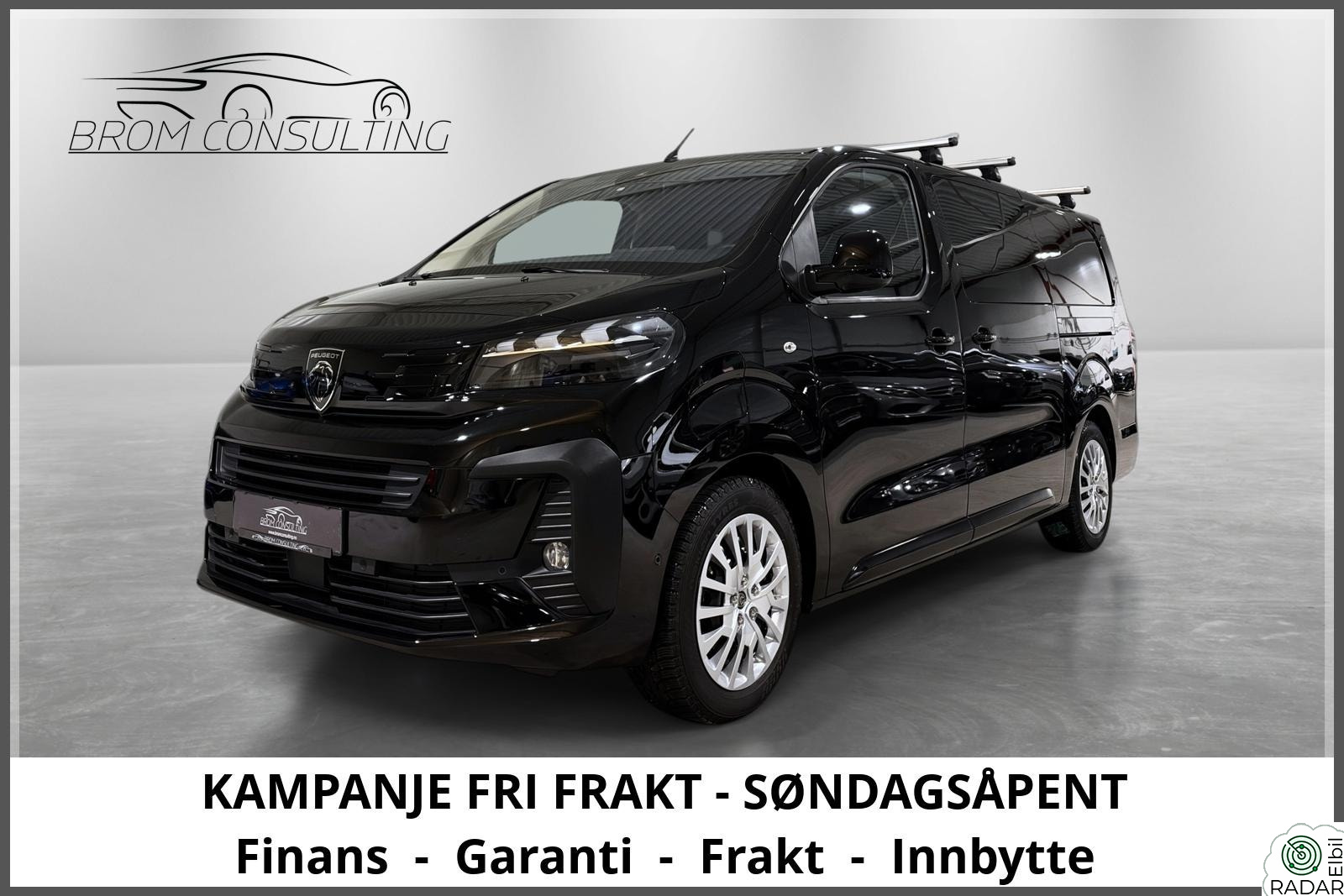 PEUGEOT EXPERT Lang | Krok | Takbøyler | Lav KM | Nybilgaranti