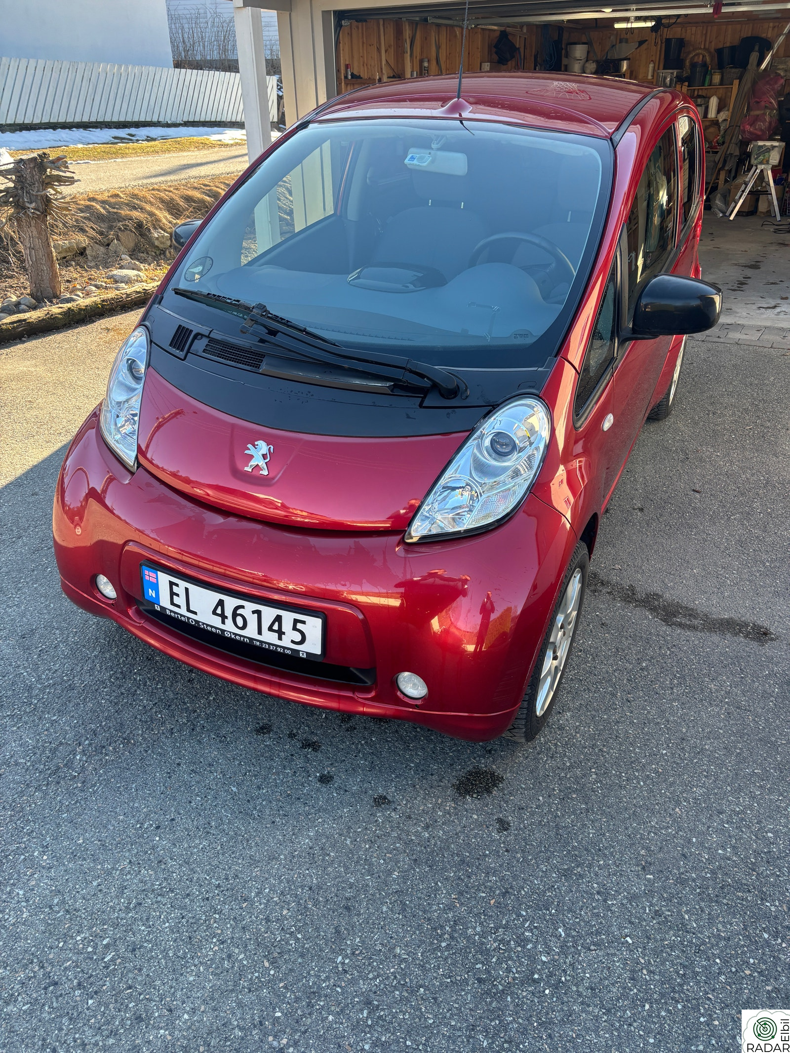 PEUGEOT iOn Elbil Active 67 hk