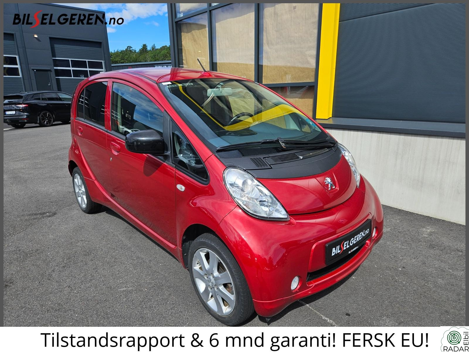 PEUGEOT iOn Hurtiglading AC S+V Hjul Bluetooth LAV KM! | NY EU!