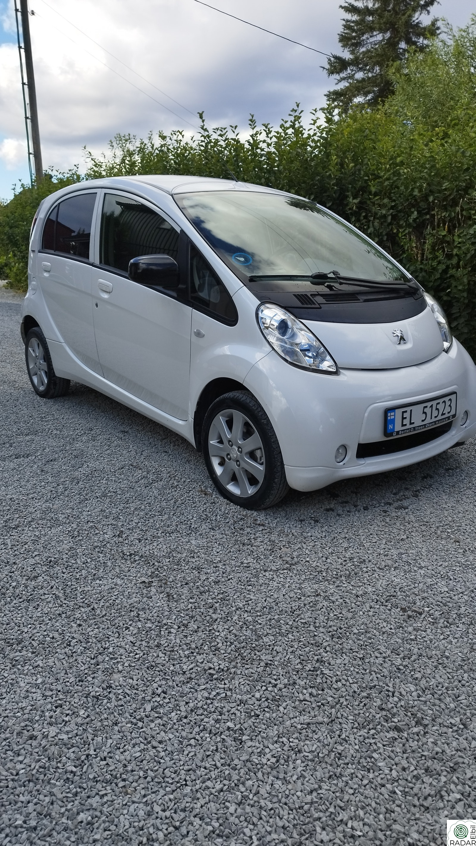 PEUGEOT iOn Elbil Active 67 hk