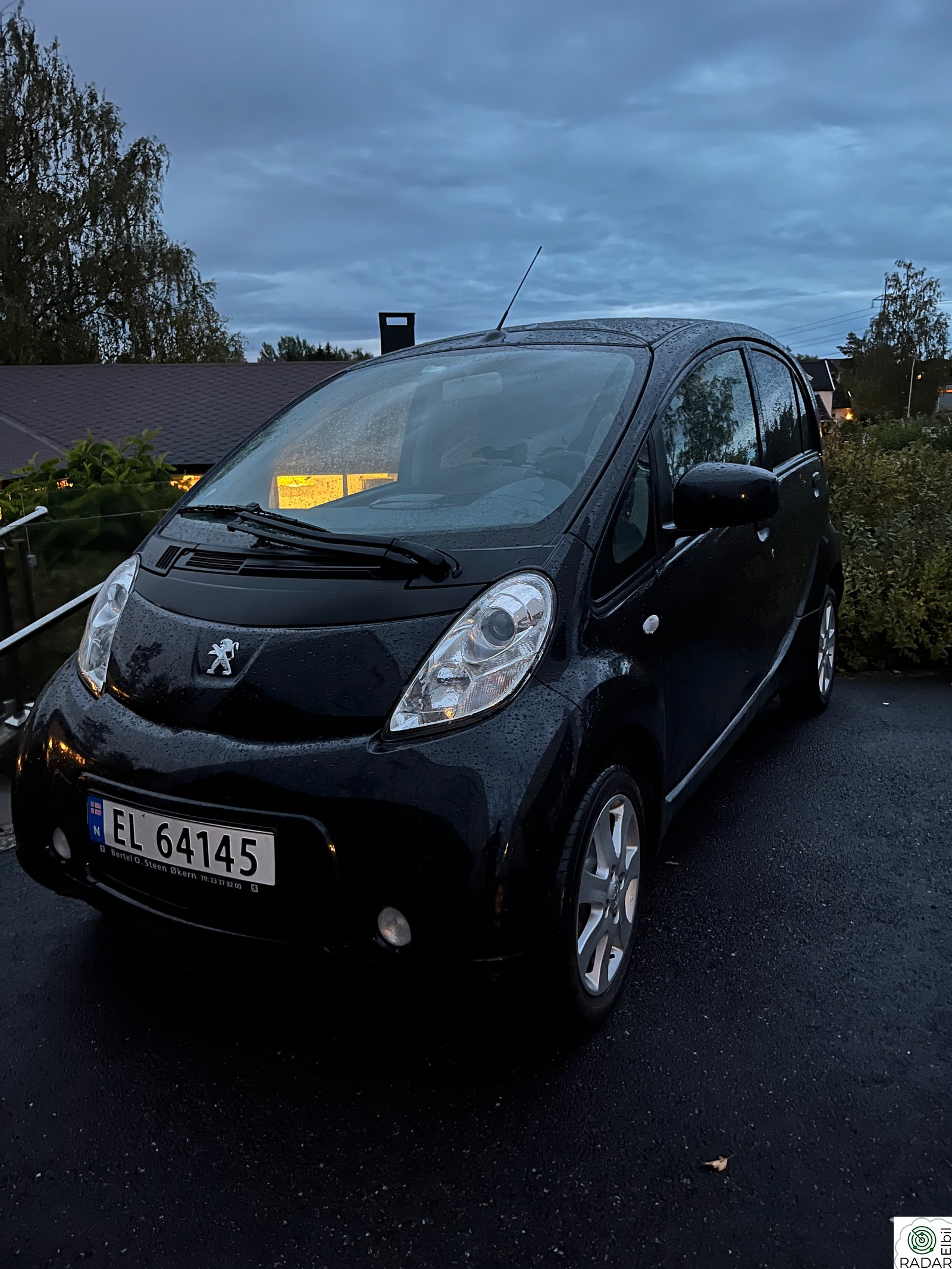 PEUGEOT iOn Elbil Active 67 hk