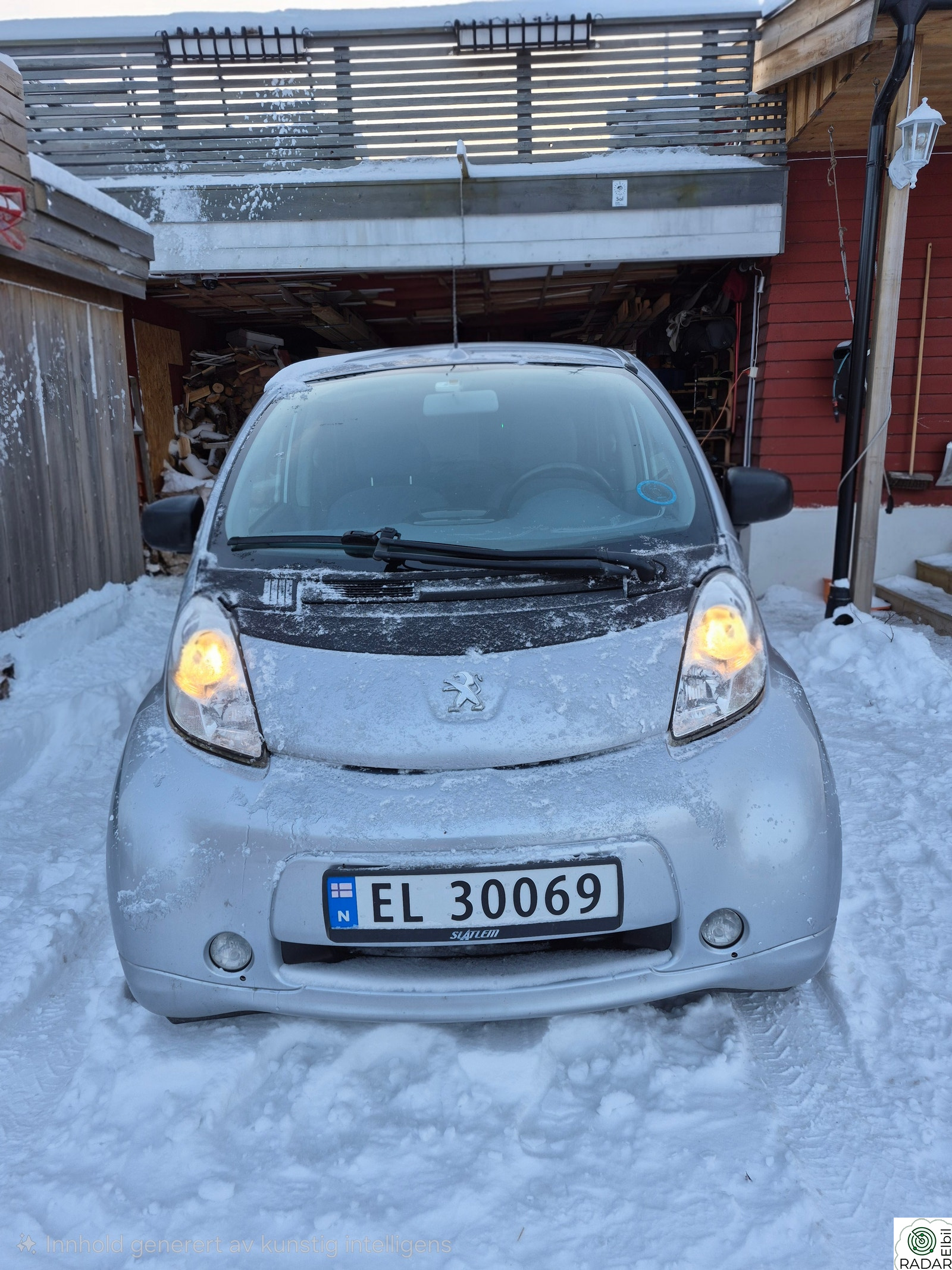 PEUGEOT iOn Elbil Active 67 hk