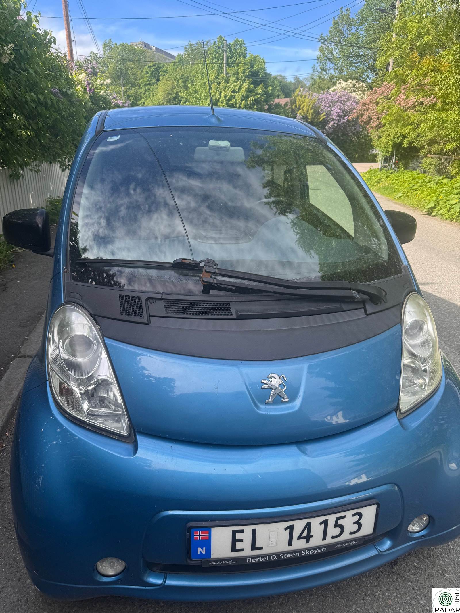 PEUGEOT ION Elbil nivå 1 64 hk edition