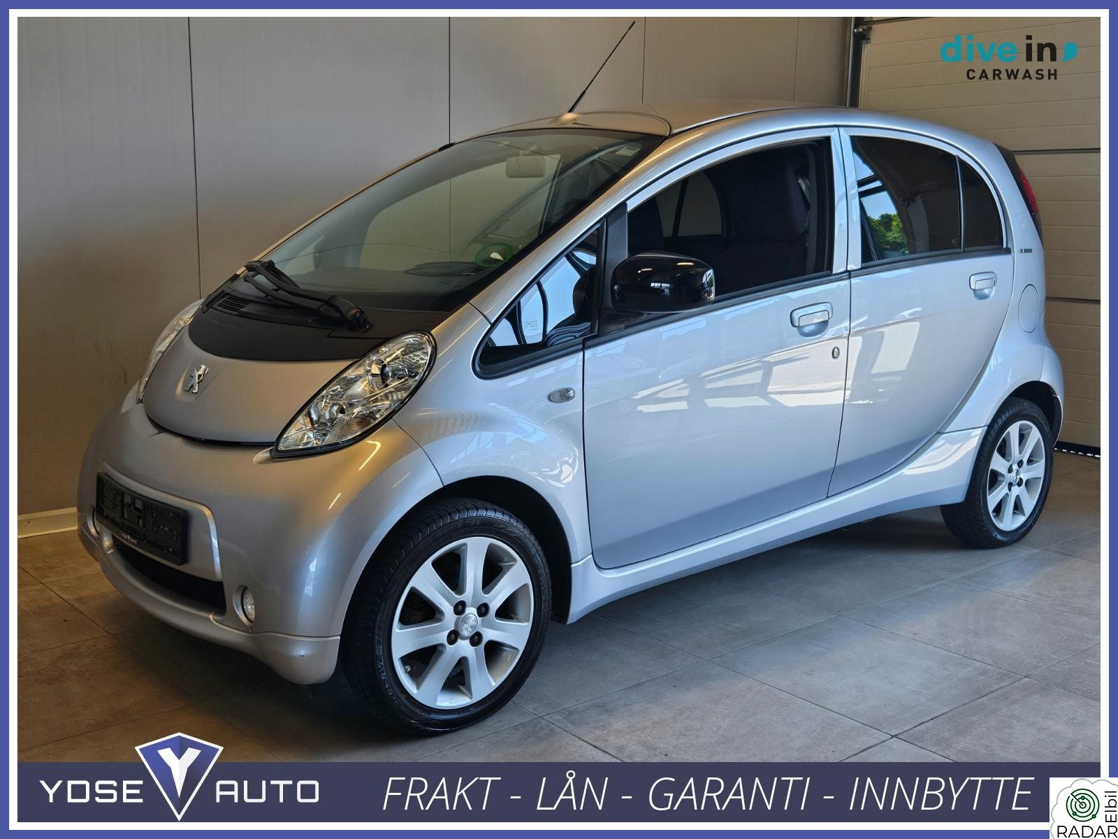 PEUGEOT ION Se km! Hurtiglading Ladekabel Ny service EU 04/26
