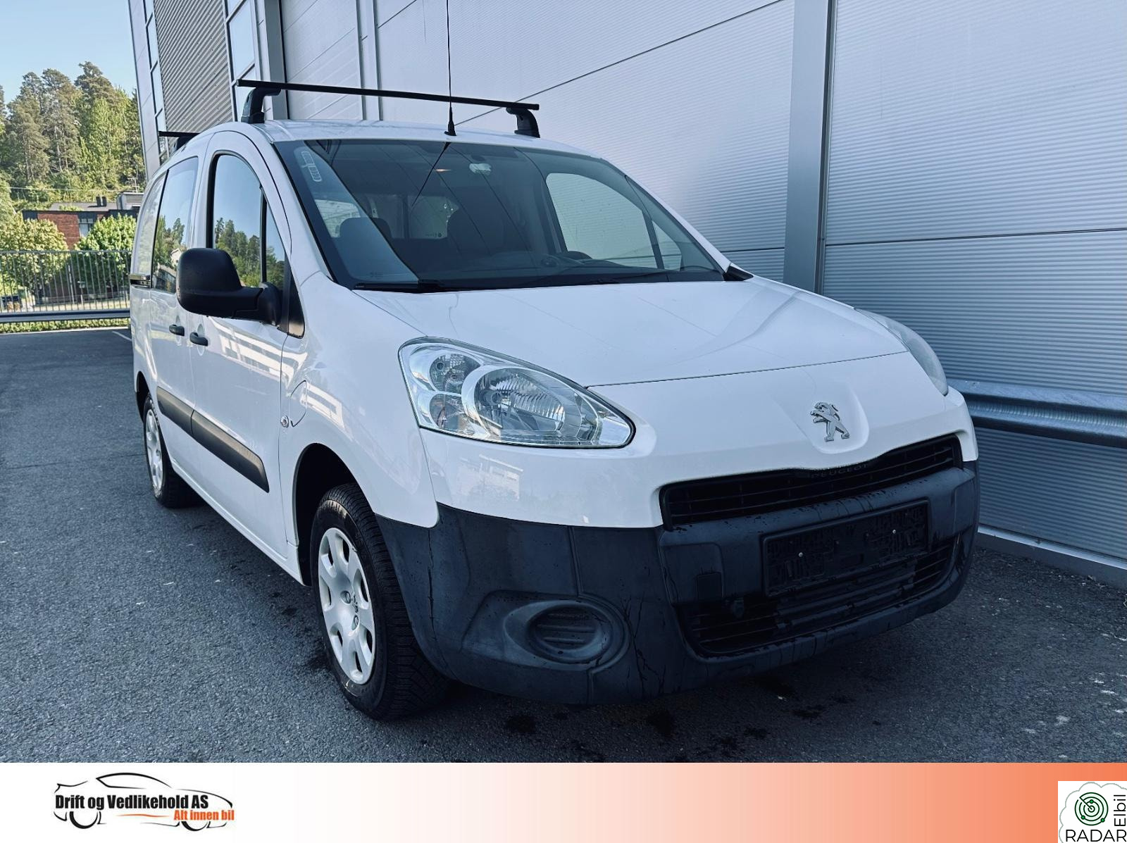 PEUGEOT PARTNER Elektrisk-Lav km-Bluetooth-Klima++