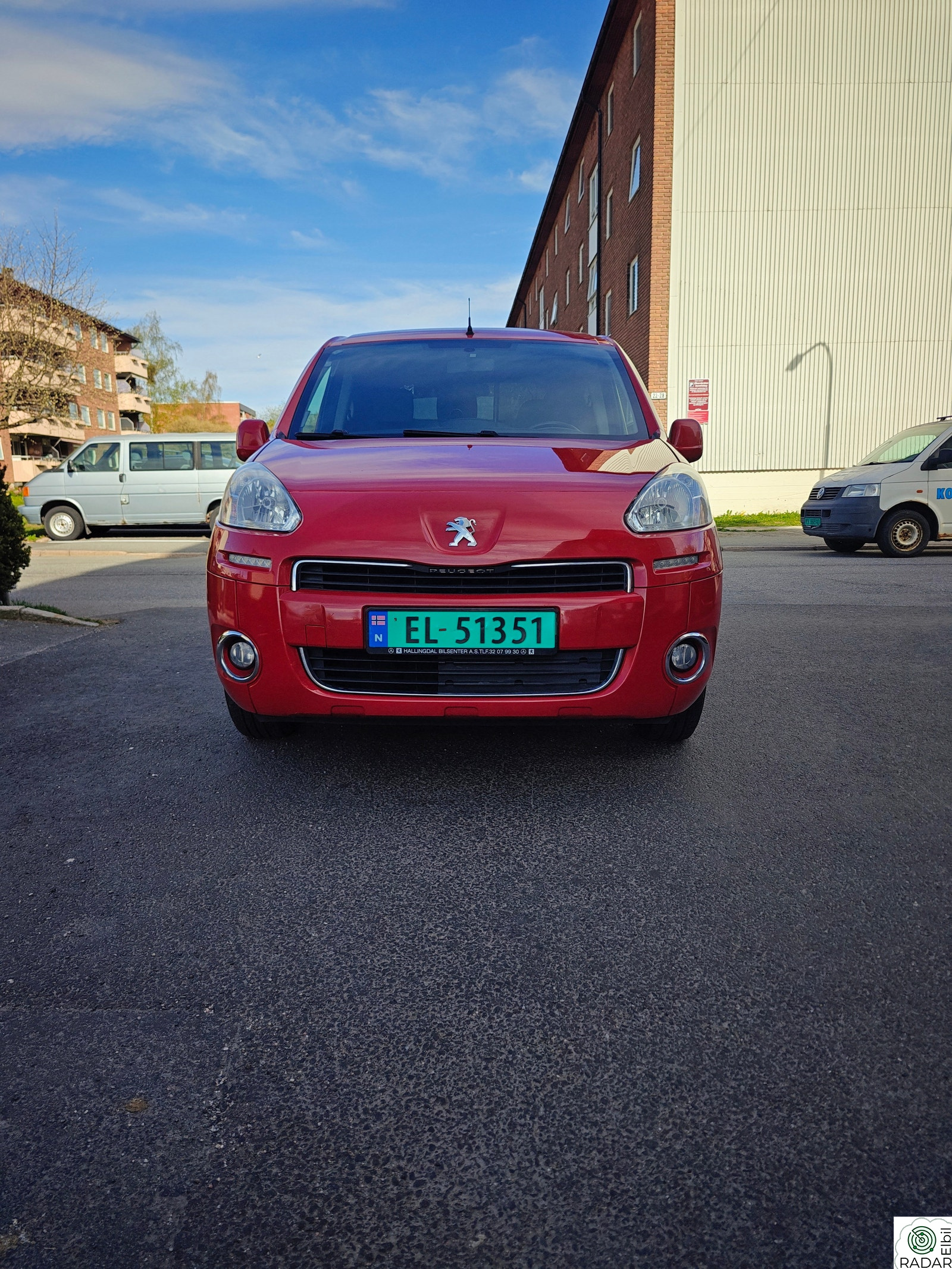 PEUGEOT PARTNER PEUGEOT PARTNER Kassevogn / MPV Électrique (67Hk)