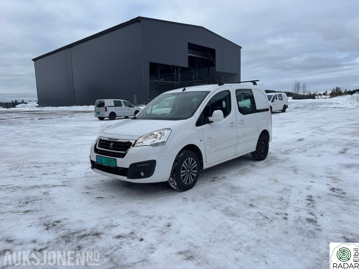 PEUGEOT PARTNER 67 HK L1 AUT HURTIGLADING SKYVEDØRER DAB S+V