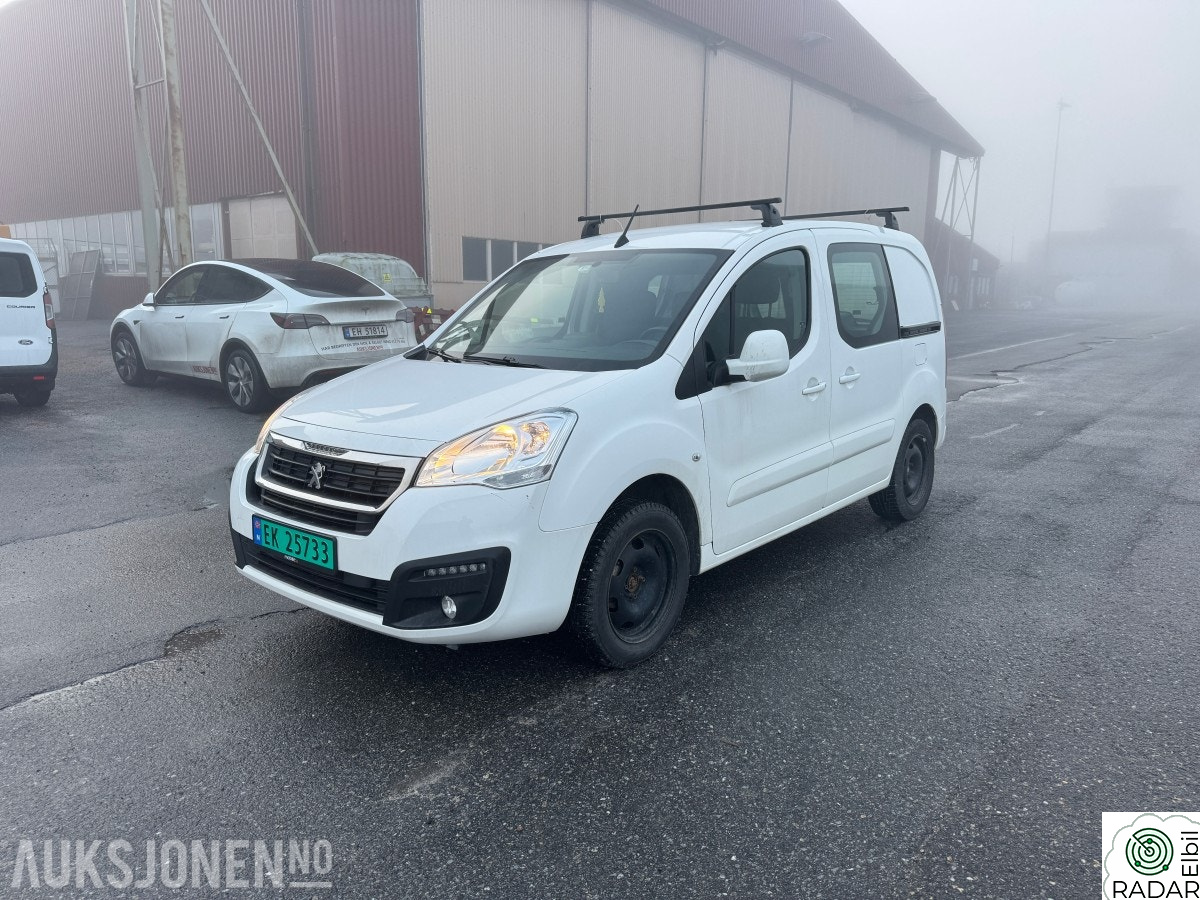 PEUGEOT PARTNER AUT AC CRUISE SKYVEDØRER S+V