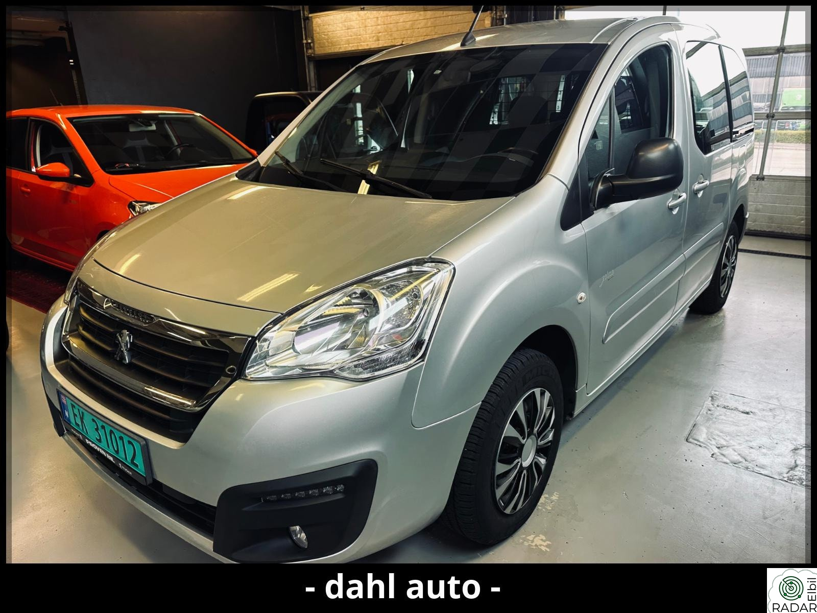 PEUGEOT PARTNER EL-BIL/AUTOMAT/3-SETER/DAB/PEN BIL/EU-OK 6/27!!!