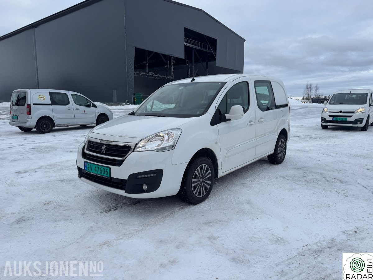 PEUGEOT PARTNER 67 HK HURTIGLADING CARPLAY SKYVEDØRER DAB S+V