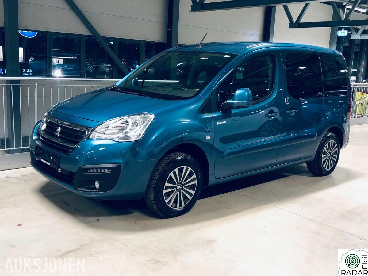 PEUGEOT PARTNER Electric - 5 seter - EU ok til 2028