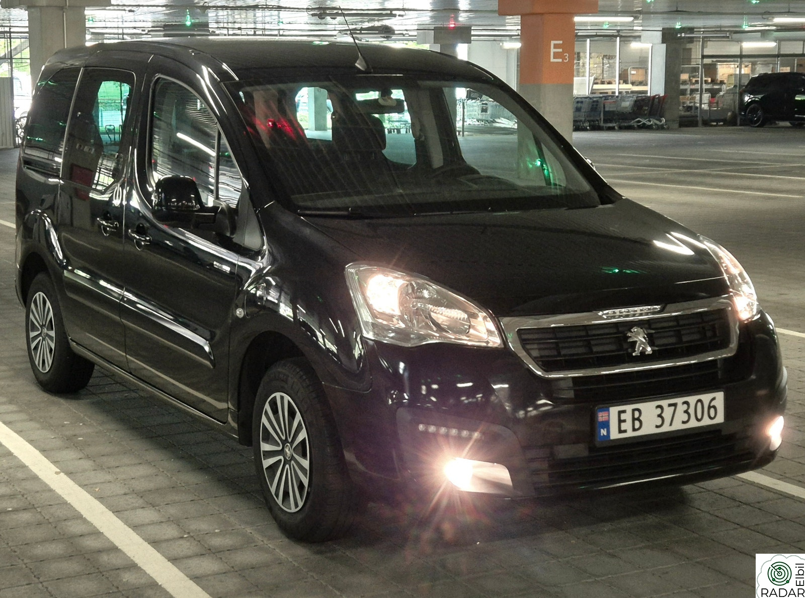 PEUGEOT PARTNER 1 eier | 5-seter elbil | EU-godkjent til 2028