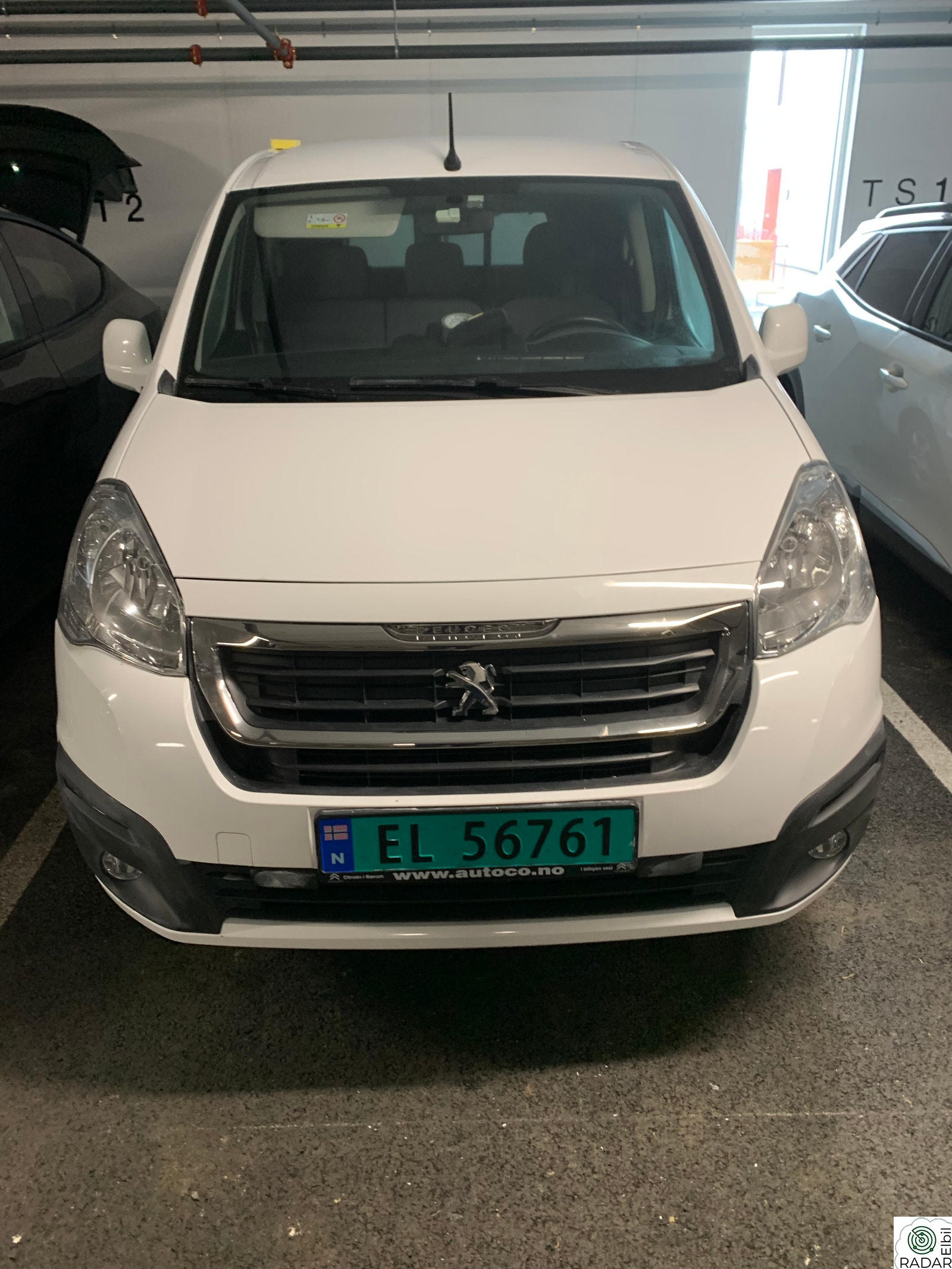 PEUGEOT PARTNER Elektrisk 67hk L2