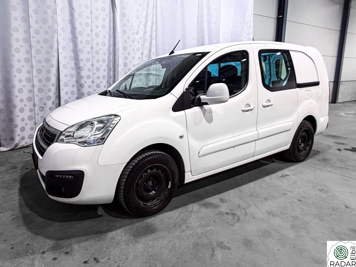 PEUGEOT PARTNER 67 HK 23 KWH AUT CRUISEKONTROLL SKYVEDØRER DAB