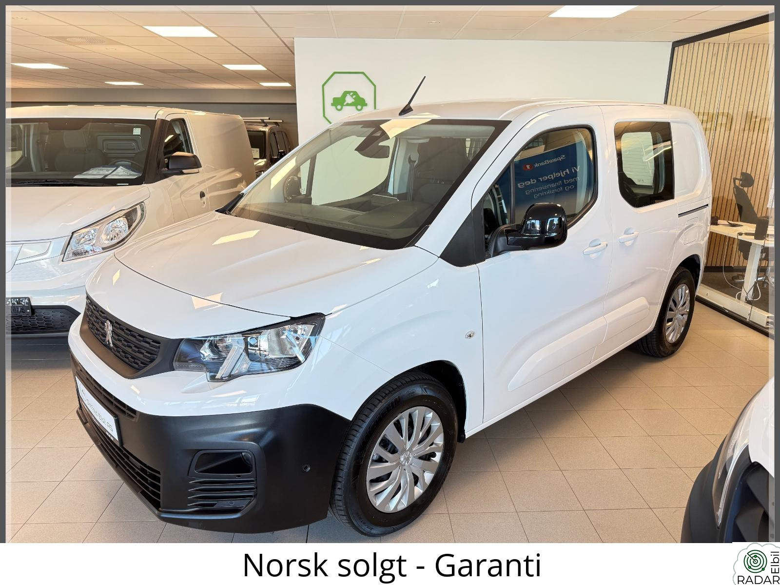 PEUGEOT e-Partner e-Partner Mester 50kWh/Proff/Skyvedør
