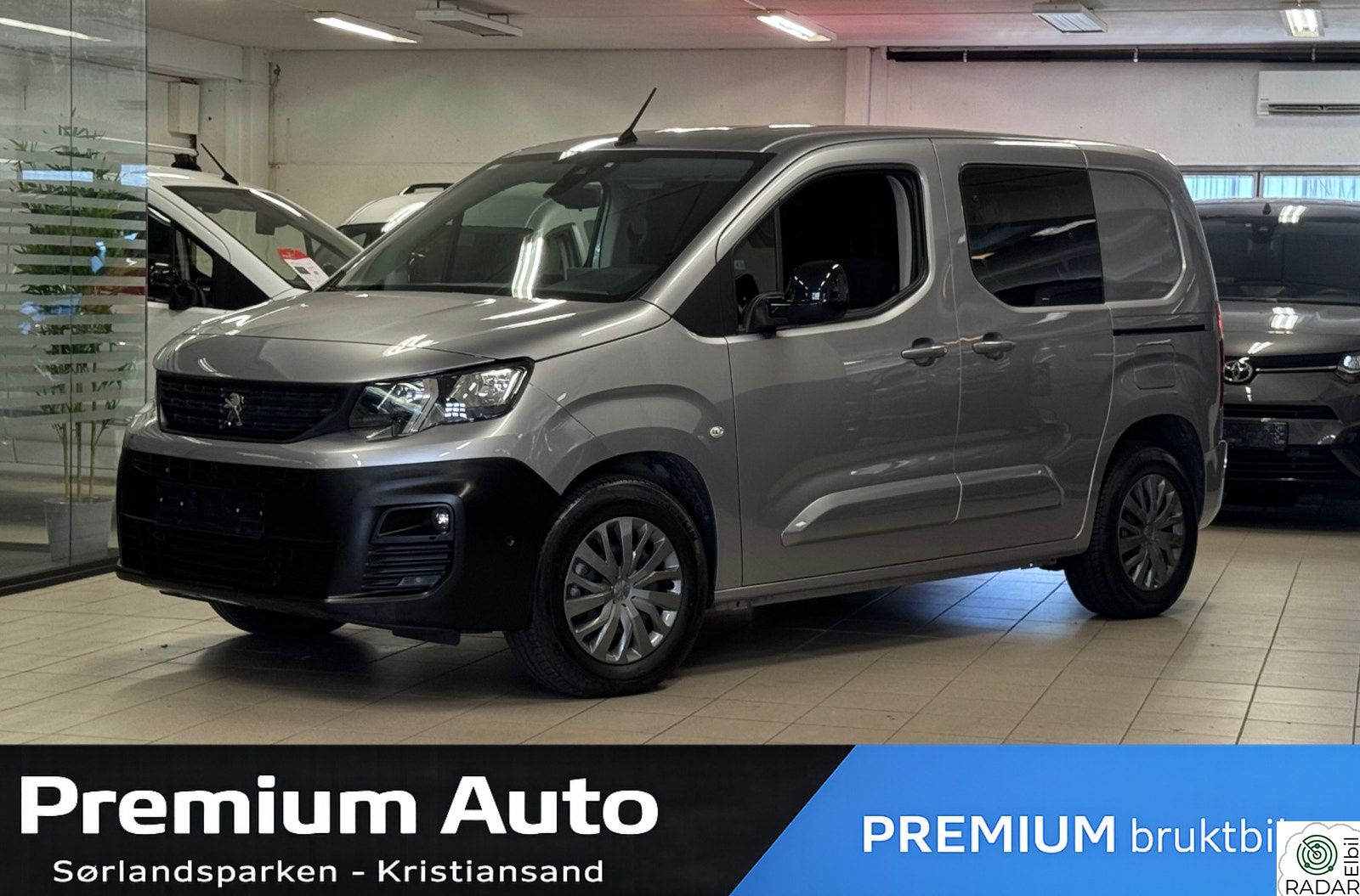 PEUGEOT e-Partner Bluetooth/Apple CarPlay/Cruisekontroll/Keyless go