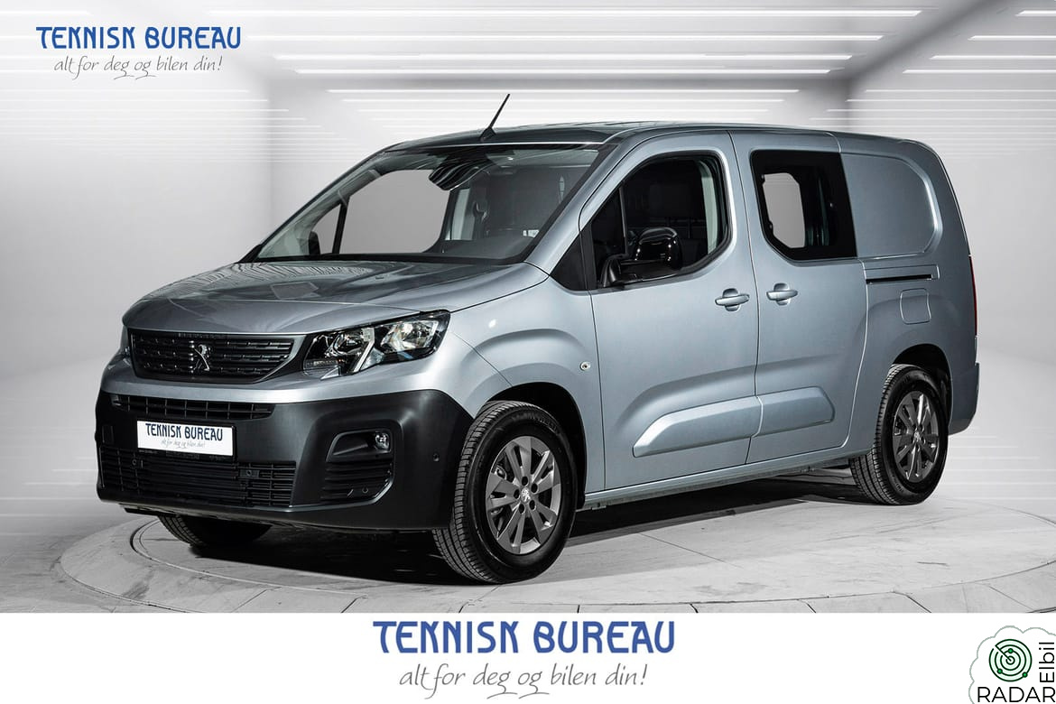 PEUGEOT e-Partner e-Partner 136HK L2 50KWh, Rekkevidde 275 km WLTP, Krok