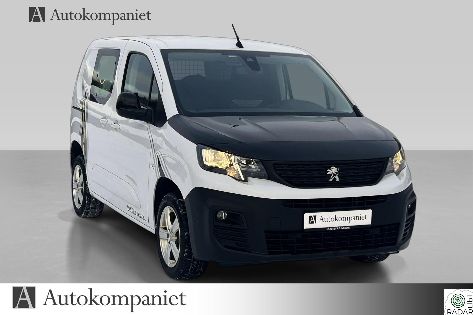 PEUGEOT e-Partner Mester 136hk 50kWh/Cruise/Dab/BT/P.sensorer/2x Skyv