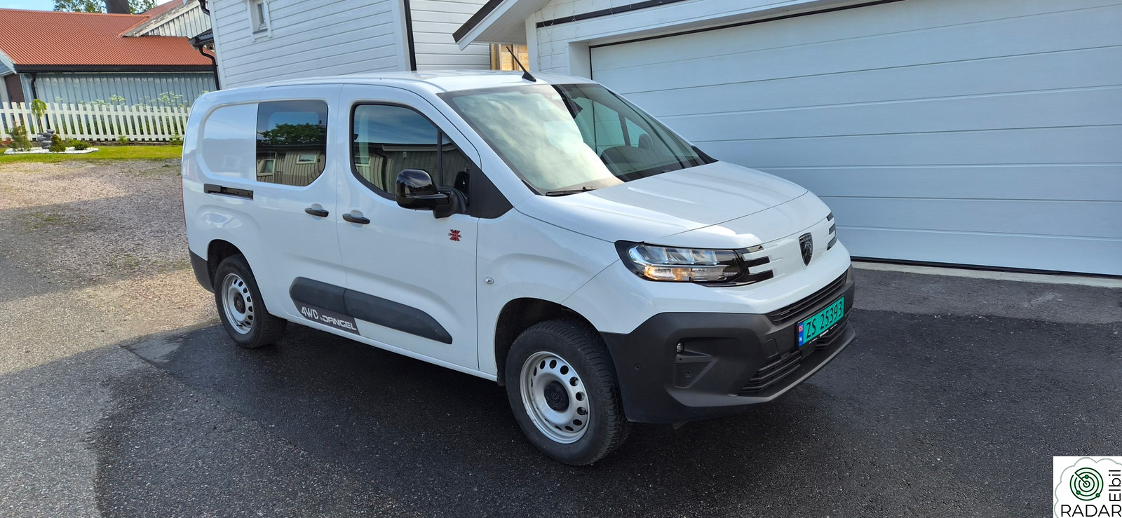 DANGEL e-PARTNER 4WD Mester 136hk 50 kWh 4WD L2