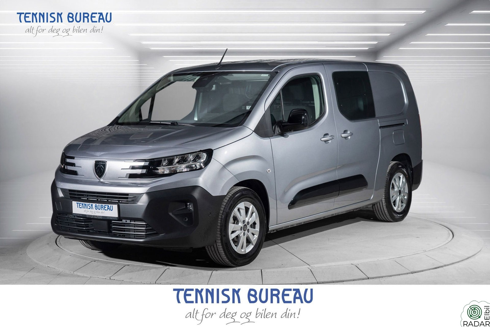 PEUGEOT e-Partner e-Partner 136HK L2 50KWh, Rekkevidde 330 km WLTP, Krok