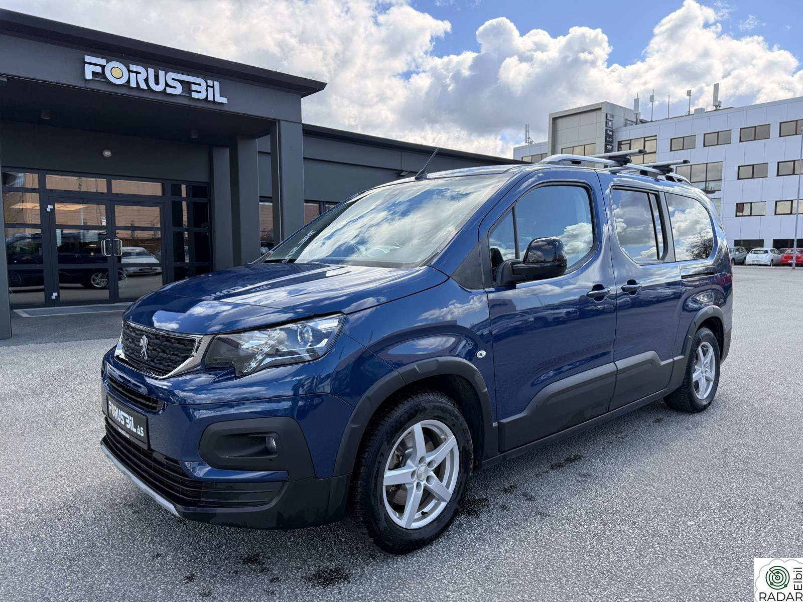 PEUGEOT Rifter 7-seter/Helelektrisk/277WLTP/Kamera/DAB+/Cruise
