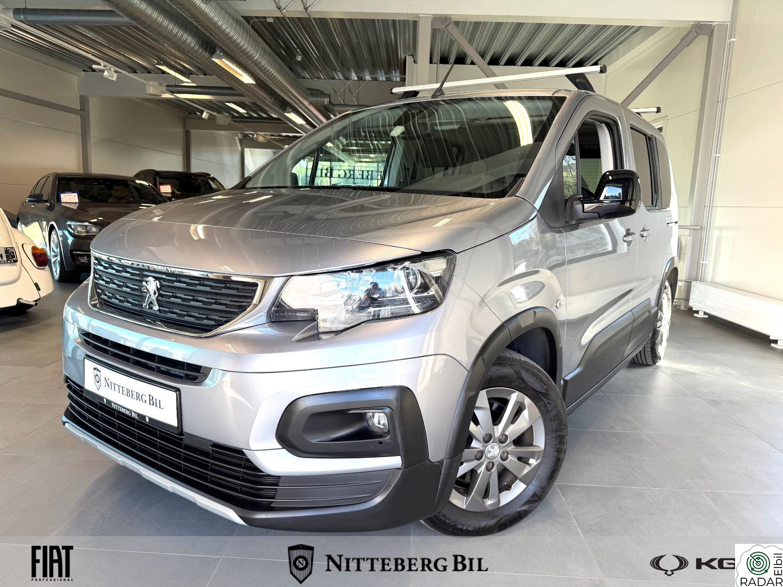 PEUGEOT e-Rifter 5 seter 277 WLTP- Apple Carplay- Cruise- Xenon