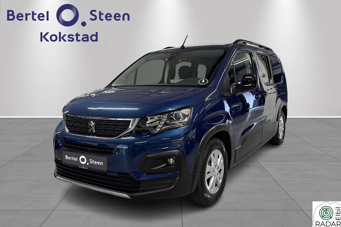 PEUGEOT e-Rifter RYGGEKAMERA, ADAPTIV CRUISE, PARK.SENSOR, NAVIGASJON