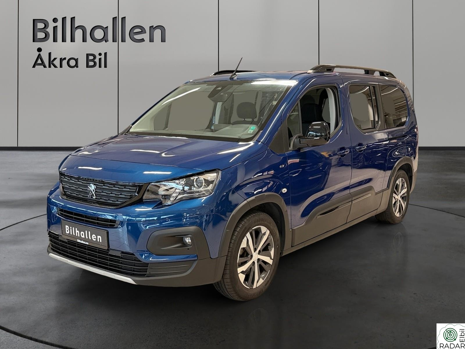 PEUGEOT e-Rifter Elektrisk GT L2 m/Krok *VRAKPANT*