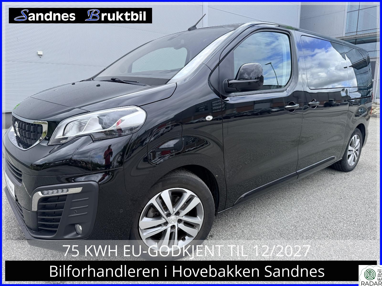 PEUGEOT EXPERT TRAVELLER ALLURE 8-SETER,SKINN,PANO,HUD,CRUISE,NAVI,TLF,DAB+