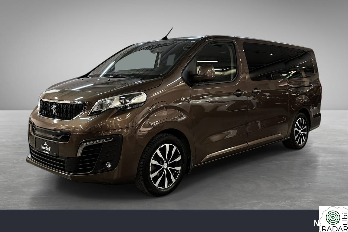 PEUGEOT EXPERT TRAVELLER 7 Seter/Lang/Krok/Høyt utstyrt/Genial seteløsning!