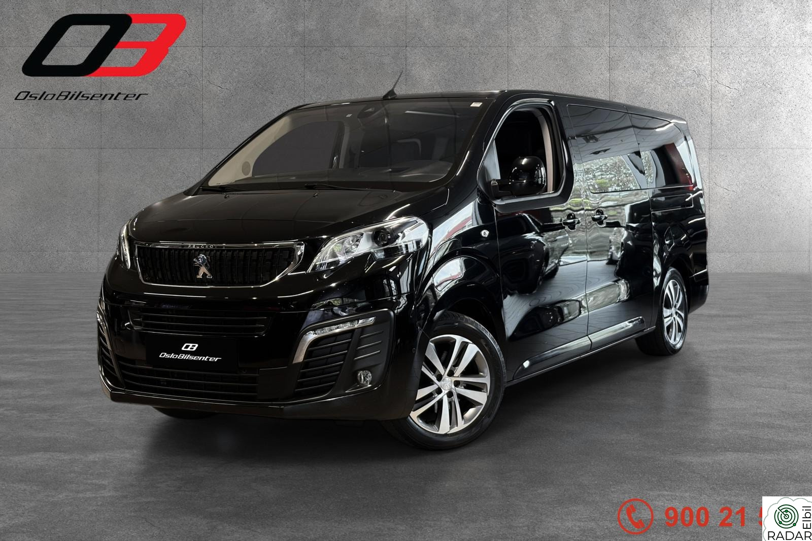 PEUGEOT EXPERT TRAVELLER TRAVELLER/7SETER/1EIER/ELEKTRISKEDØRER/EU2027/PANO/KROK