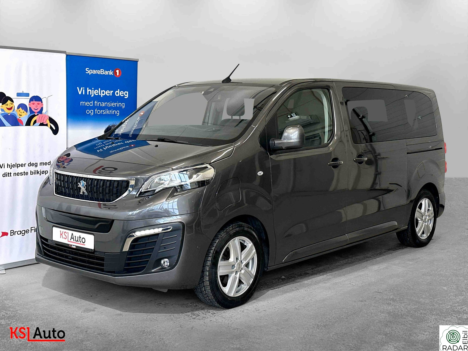 PEUGEOT EXPERT TRAVELLER e-Traveller-75KW-9seter-Hengerfeste-Kamera